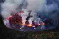Lava lake at Mount Nyiragongo © Cai Tjeenk Willink